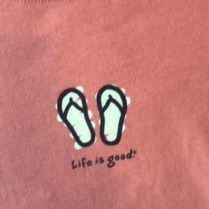 Life Is Good Tops - Flip Flop Tee Life Is Good Tops - Flip Flop Tee